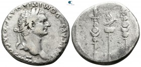 Domitian AD 81-96, (struck AD 82). Ephesus (or Rome for circulation in Asia). Cistophoric Tetradrachm AR