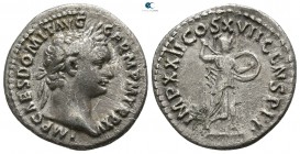 Domitian AD 81-96, (struck AD 95/6). Rome. Denarius AR