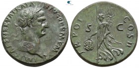 Trajan AD 98-117, (struck AD 98-99). Rome. As Æ