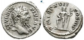 Septimius Severus AD 193-211, (struck AD 209). Rome. Denarius AR