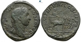 Severus Alexander AD 222-235, (special emission, AD 229). Rome. Sestertius Æ