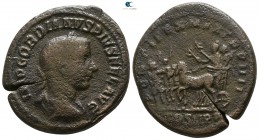 Gordian III. AD 238-244. Rome. Medallic As