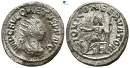 Quietus, usurper AD 260-261. Antioch. Antoninianus Æ silvered