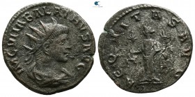 Vabalathus, Usurper AD 268-272, (struck March-May AD 272).. Antioch. 2nd emission. Antoninianus Æ silvered
