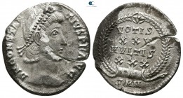 Constantius II AD 337-361, (struck AD 347-348).. Nicomedia. Siliqua AR