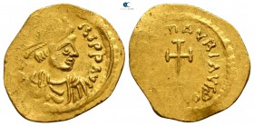 Maurice Tiberius. AD 582-602. Constantinople. Tremissis AV