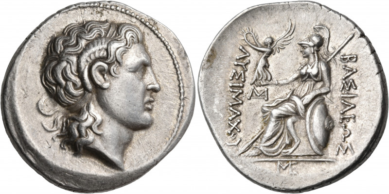 KINGS OF THRACE. Lysimachos, 305-281 BC. Tetradrachm (Silver, 32 mm, 17.14 g, 11...