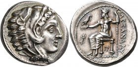 KINGS OF MACEDON. Alexander III ‘the Great’, 336-323 BC. Tetradrachm (Silver, 27 mm, 17.16 g, 10 h), struck under Philip III Arrhidaios, Amphipolis, c...