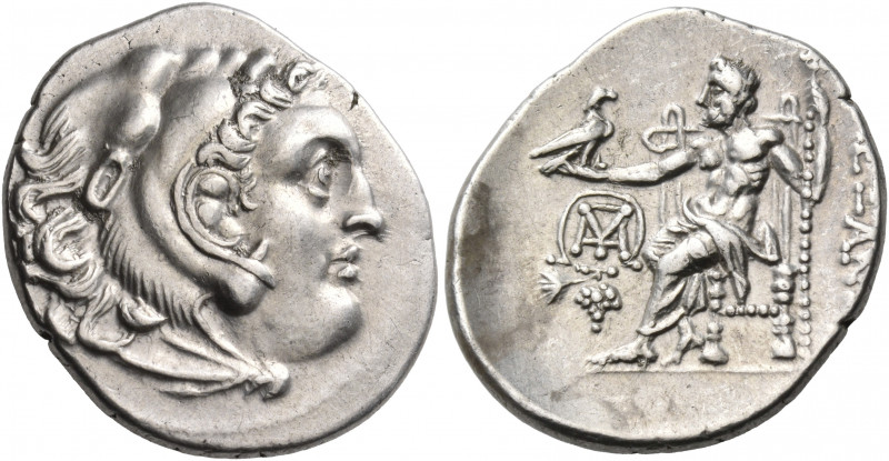 KINGS OF MACEDON. Alexander III ‘the Great’, 336-323 BC. Drachm (Silver, 20 mm, ...