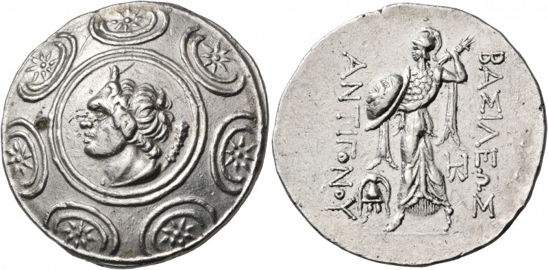 KINGS OF MACEDON. Antigonos II Gonatas, 277/6-239 BC. Tetradrachm (Silver, 32.5 ...