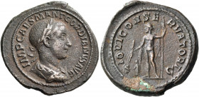 Gordian III, 238-244. As (Copper, 29 mm, 15.15 g, 12 h), Rome, 238. IMP CAES M ANT GORDIANVS AVG Laureate, draped and cuirassed bust of Gordian III to...