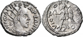 Jotapian, usurper, circa 248-249. Antoninianus (Billon, 21 mm, 3.91 g, 12 h), Nicopolis in Seleucia. IM C M F R IOTAPIANVS A Radiate, draped and cuira...