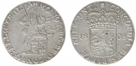 Koninkrijk Holland (Lodewijk Napoleon 1806-1810) - Zilveren Dukaat 1808 (Delm. 982 /Sch. 123/S) - XF