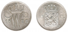 Koninkrijk NL Willem I (1815-1840) - 10 Cent 1826 U (Sch. 306) - a.UNC