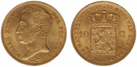 Koninkrijk NL Willem I (1815-1840) - 10 Gulden 1833 (Sch. 186) - XF/UNC