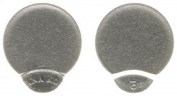 Misslagen en afwijkingen Koninkrijk NL - 10 Cent 19..? MISSLAG (excentrisch geslagen, ca. 12,5 mm ongestempeld) - XF