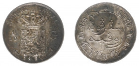 Nederlands-Indië - Nederlands-Indisch Gouvernement (1816-1949) - 1/10 Gulden 1891 (Scho. 826) - UNC
