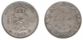 Nederlands-Indië - Nederlands-Indisch Gouvernement (1816-1949) - ¼ Gulden 1903 (Scho. 803) - XF+