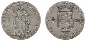 Nederlands West-Indië - ¼ Gulden 1794 (Scho. 1355) - VF