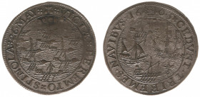Rekenpenningen / Jetons - Collectie Frans Peters - 1603 - Rekenpenning Middelburg 'Overwinning op de vloot van Spinola' (Dugn.3551, vLoonII.5, Tas363)...