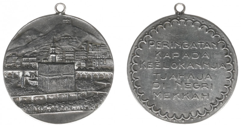 Nederlands Indië - ND (1930's) - Medal for Mecca pelgrimage - Obv. View on the K...