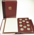 Netherlands - Collection medals 'Geschiedenis der Nederlanden in Penningen' in 2 albums: 100 medals à 20 gram sterling zilver (total of 2000 gram silv...