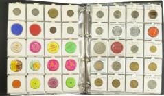 Netherlands - Album met ca. 350 gedenk-, betaal-, Munt- en stedenpenningen, ook kunststof