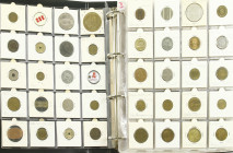 Netherlands - Album containing ca. 320 modern commemorative medals, vending tokens etc.