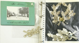 Netherlands - Album containing ca. 108 Frisian handball ('kaatsen') medals, wreaths and some illustrations