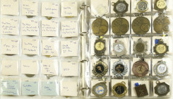 Netherlands - Album containing ca. 136 sports medals: running, walking, ball playing, checkers etc.