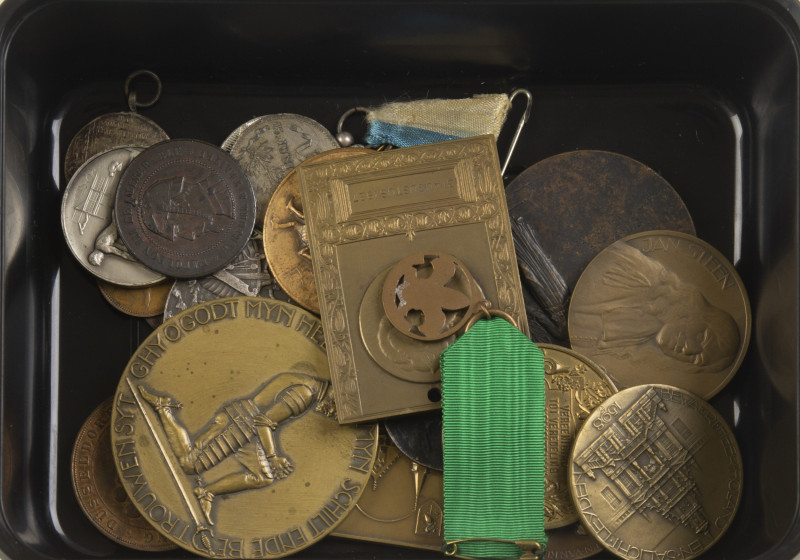 World - Nice lot of medals incl. Van der Hoef Leids Stadhuis, Willem de Zwijger ...