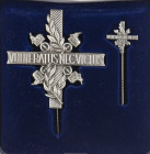 Medailles en onderscheidingen - Nederland - Draaginsigne Gewonden, with miniature, in original box of issue