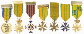 Medailles en onderscheidingen in lots - Nederland - Lot of seven 'Vierdaagse' medals, various types