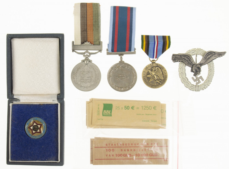 Medailles en onderscheidingen in lots - World - World, lot various medals, decor...