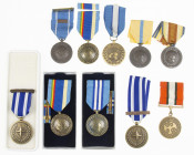 Medailles en onderscheidingen in lots - World - World, lot of 10 Nato and UN medals, various clasps, some in case of issue