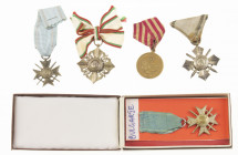 Medailles en onderscheidingen in lots - World - Bulgaria, lot of five various medals