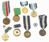 Medailles en onderscheidingen in lots - World - Lot of eight various medals