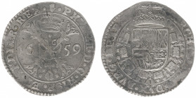 Hertogdom Brabant / Antwerpen - Philips IIII (1621-1665) - Patagon 1659 (vGH 329-1 / Delm. 293 / Vanhoudt 645) - VF