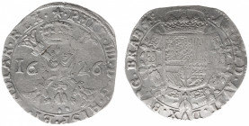 Hertogdom Brabant / Maastricht - Philips IIII (1621-1665) - Patagon 1626 (CNM 2.07.64 / vGH 329-2 / Delm. 294/R1 / Vanhoudt 645/R1) - VF / rare