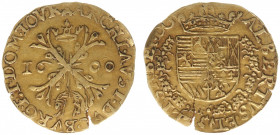Heerlijkheid Doornik / Tournai - Albert & Isabella (1598-1621) - Albertijn 1600 (Delm. 438 / vGH 285-7 / Vanhoudt 583/ R1) - 2.94 gram - traces of mou...