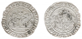 Graafschap Vlaanderen - Maria van Bourgondië (1477-1482) - Dubbel Vuurijzer or Briquet 1478 (vGH 39-3a / Lev II-34 / Vanhoudt 55) - Obv. 2 Facing lion...