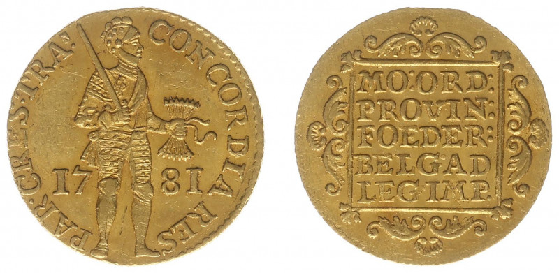 Utrecht Provincie (1581-1795) - Gouden Dukaat 1781 (CNM 2.43.46 / HPM Ut 27/ Del...