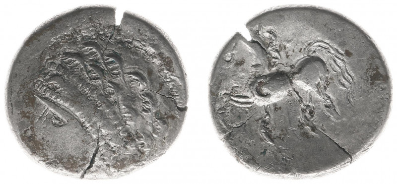 Celts - Eastern - Central Europe / East Noricum - AR Tetradrachm (2nd century BC...