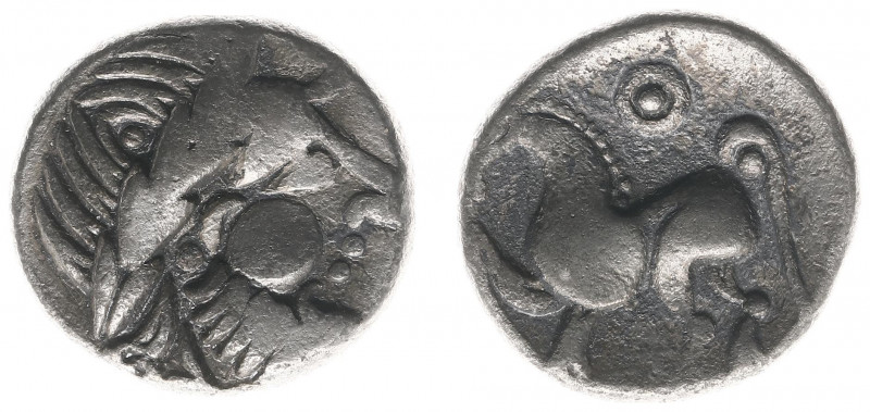 Celts - Eastern - Eastern Europe / Middle Danube - AR Tetradrachm 'Kugelwange' t...