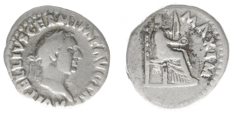 Vitellius (69) - AR Denarius (Rome AD 69, 3.22 g) - A VITELLIVS GERM IMP AVG TR ...