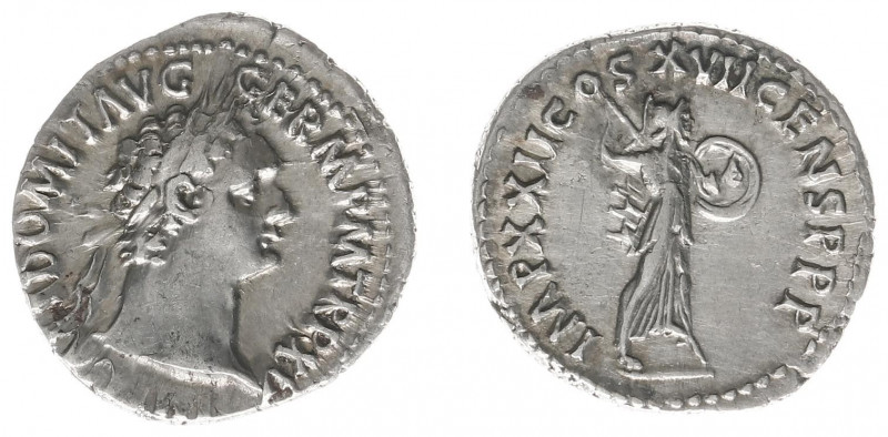 Domitianus (81-96) - AR Denarius (Rome AD 95-6, 3.44 g) - IMP CAES DOMIT AVG GER...