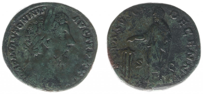 Marcus Aurelius (161-180) - AE Sestertius (Rome AD 170-71, 23.08 g) - IMP M ANTO...