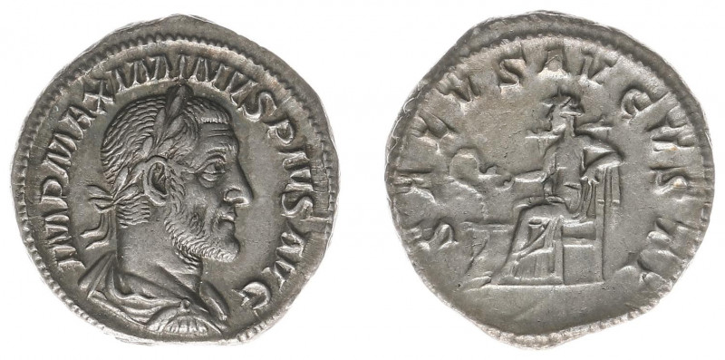 Maximinus I Thrax (235-238) - AR Denarius (Rome AD 235-236, 3.16 g) - Laureate, ...