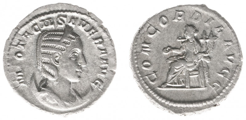 Otacilia Severa (+249) - AR Antoninianus (Rome AD 245-47, 3.92 g) - M OTACIL SEV...