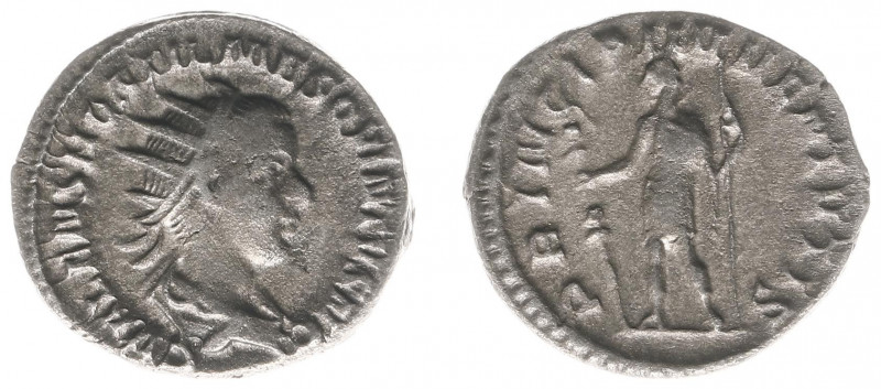 Hostilianus (250-251) - AR Antoninianus (Rome AD 251, 3.37 g) - C VALENS HOSTIL ...